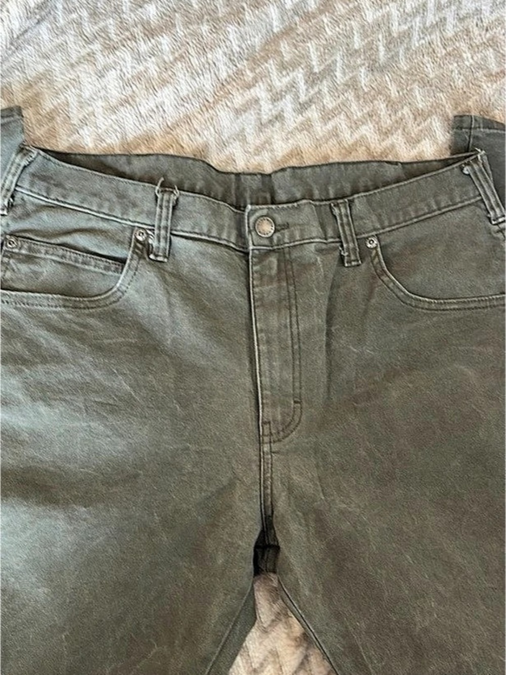 Men’s Dickies Relaxed Fit Heavyweight Duck Carpenter Pants grey - 32in